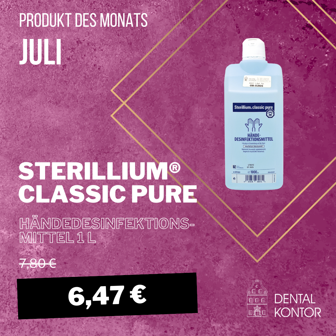 Sterillium® classic pure Händedesinfektionsmittel - Produkt des Monats Juli