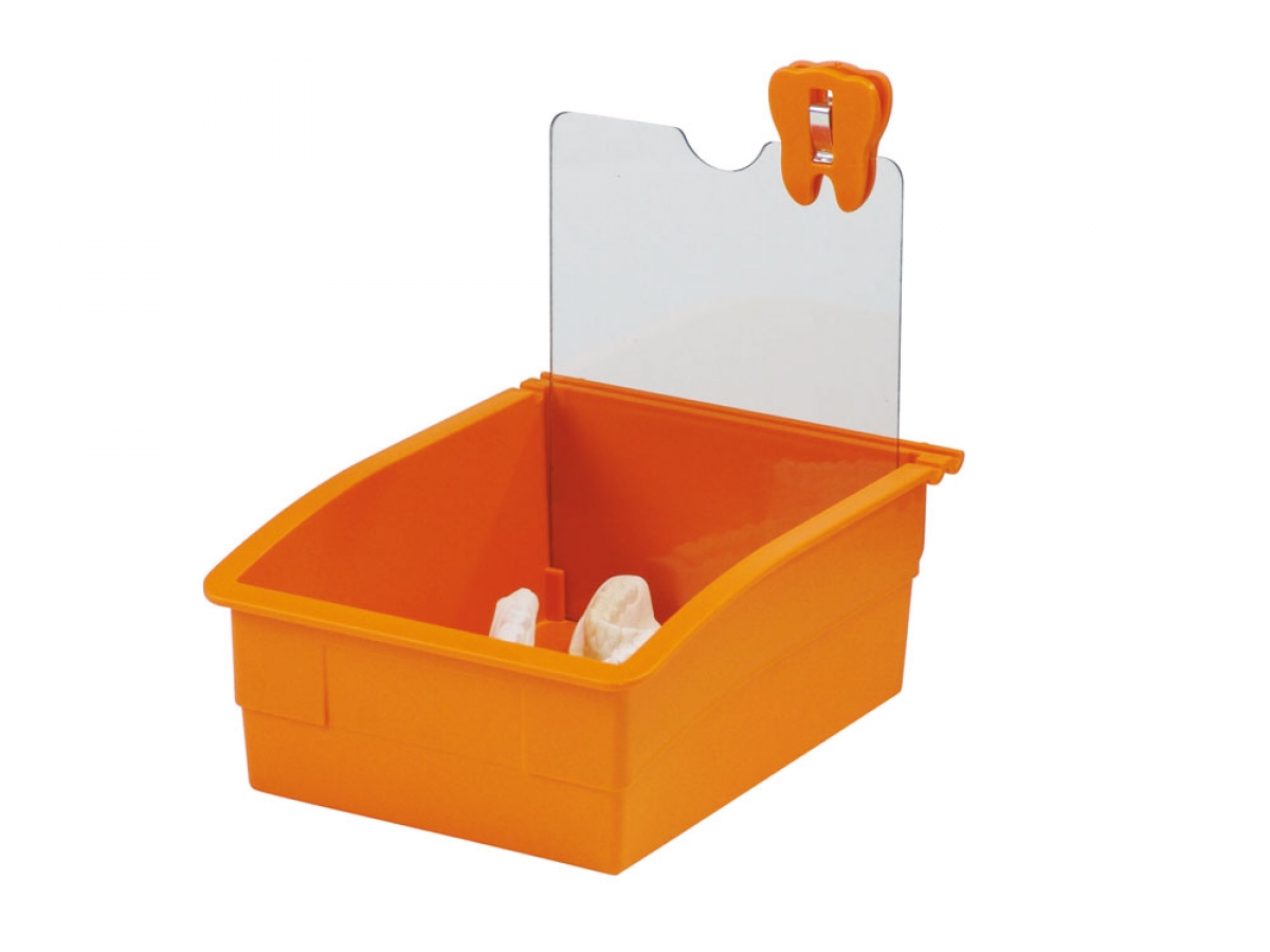 Dental-Arbeitsschale klein orange